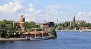 Vasa Museum and Nordic Museum with Kastellet in front