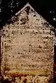 Stone Inscription at Nathlaung Kyaung Temple written in Burmese