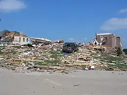 Damage from 2005 tornado