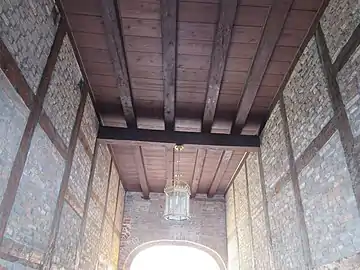 Ceiling of the gateway