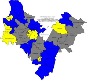 2010 results map