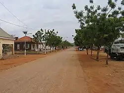 Road through Barra do Dande