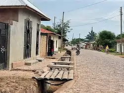 Old cobble street in Kitongoni Ward, Kigoma-Ujiji