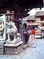 Street scene, Bhaktapur, Nepal. 1979