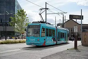 Streetcar at Lake Union Park