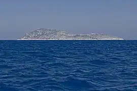 The islet of Strongyli seen from southwest