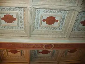 Coffer ceiling