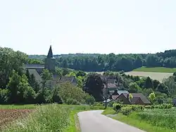 Strud with its medieval church