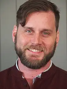 Stuart Candy at the South Australian State Historic Conference in Adelaide in 2017