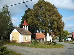 Chapel in the centre of Studený