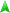 upward-facing green arrow