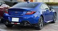 Subaru BRZ R rear view