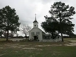 The state historical marker for Zion Lutheran Church states that the congregation was founded in 1868.