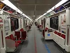 Toronto Rocket interior