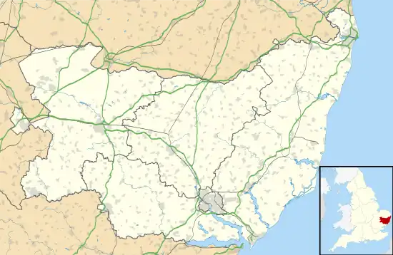 Chillesford is located in Suffolk