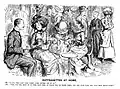 Suffragettes at Home for Punch Magazine, published 14 April 1909.