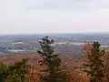 View at the top during fall
