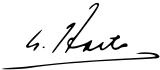 Suharto's signature