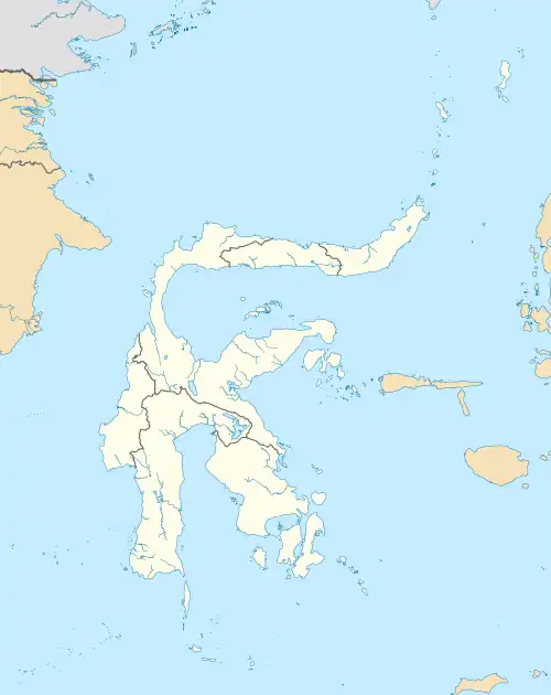 GTO is located in Sulawesi