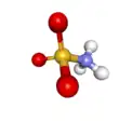 Ball-and-stick model of the zwitterionic form
