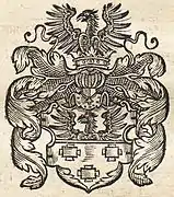 Herb Sulima of 'Jacks virtues ..' 'B. Paprocki of 1578