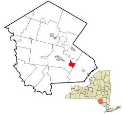 Location of Rock Hill in Sullivan County, New York