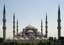 Sultan Ahmed Mosque in Istanbul, Turkey