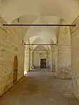 Southern gallery of the courtyard (with reconstructed ceiling)