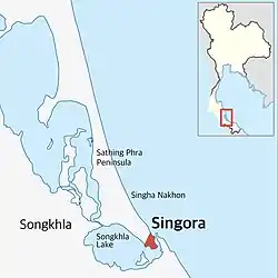 The Sultanate of Singora was a heavily fortified port city in the deep south of Thailand.