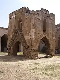 Elevated prayer room in the centre of the Sultan Han near Kayseri (1236–1237)