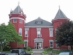 The Summers County Courthouse in Hinton