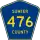 County Road 476 marker