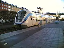 Sundbyberg is served by commuter trains