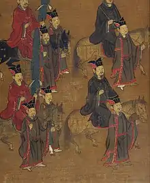 Song dynasty imperial procession, Northern Song.