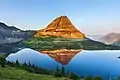 Bearhat reflected in Hidden Lake