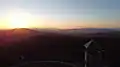 Sunset over Wayah Bald