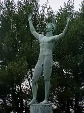 The Sunsinger, also by Carl Milles at National Memorial Park