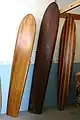 Images of various vintage and reproduction longboards