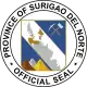 Official seal of Surigao del Norte