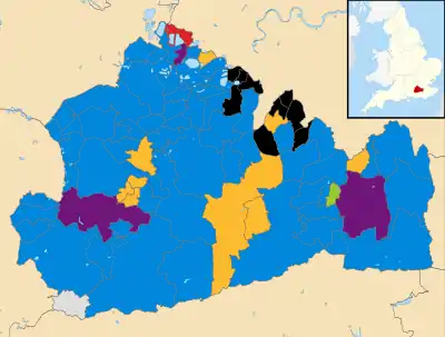 2013 results map