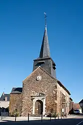 The church in Sury-ès-Bois