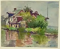 C&O Canal, Georgetown DC, 1916