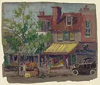 Pennsylvania Avenue between 22 and 23rd Street Washington DC, 1920