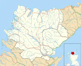 Badcall is located in Sutherland