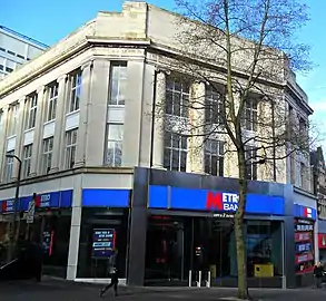 Metro bank building (formerly Burton's menswear)