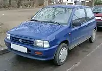 European export version with "Suzuki Alto" badging