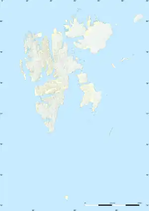 Mack Island is located in Svalbard