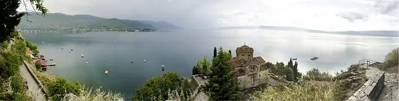 Orthodox Church of St. John at Kaneo, Ohrid, Macedonia