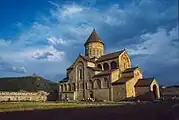 Svetitskhoveli Cathedral A Georgian Orthodox church in Mtskheta Georgia Between 1010 and 1029.It is one of the most popular tourist destinations in Georgia and an UNESCO World Heritage Site.