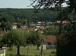 View towards Svinařov